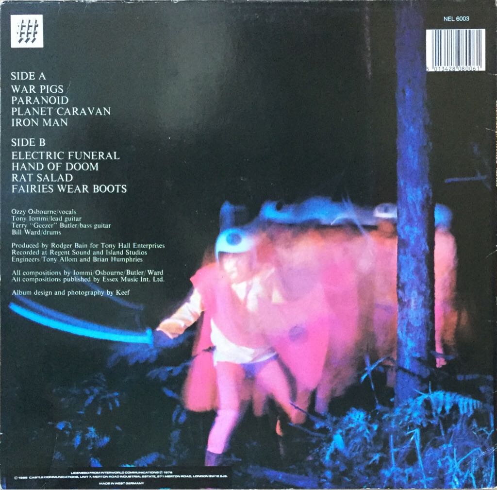 Paranoid - Black Sabbath (12”) music collectible - Main Image 2