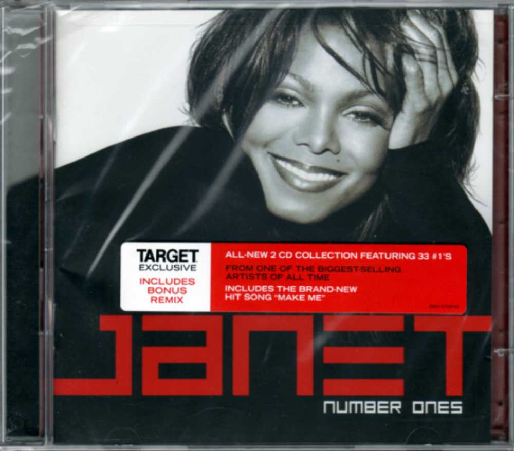 Janet Jackson -  Number Ones - Janet Jackson (CD) music collectible [Barcode 075021490727] - Main Image 2