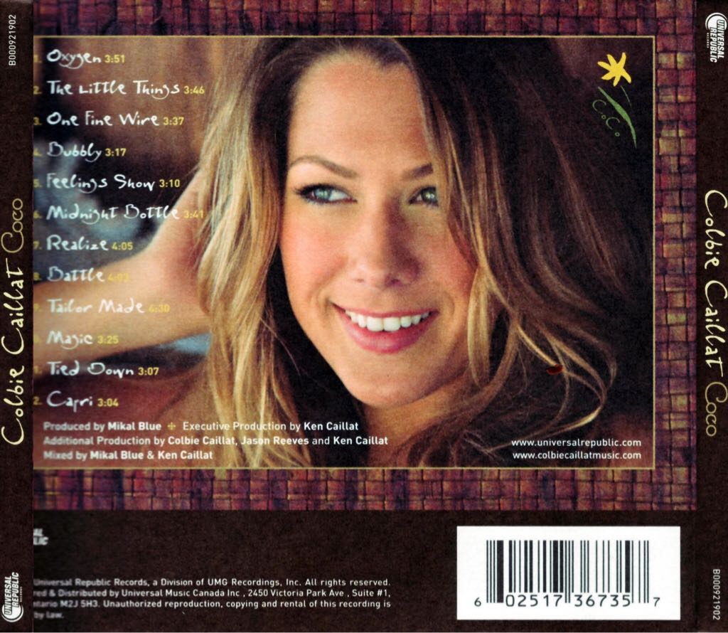 Coco - Colbie Caillat (CD) music collectible - Main Image 2