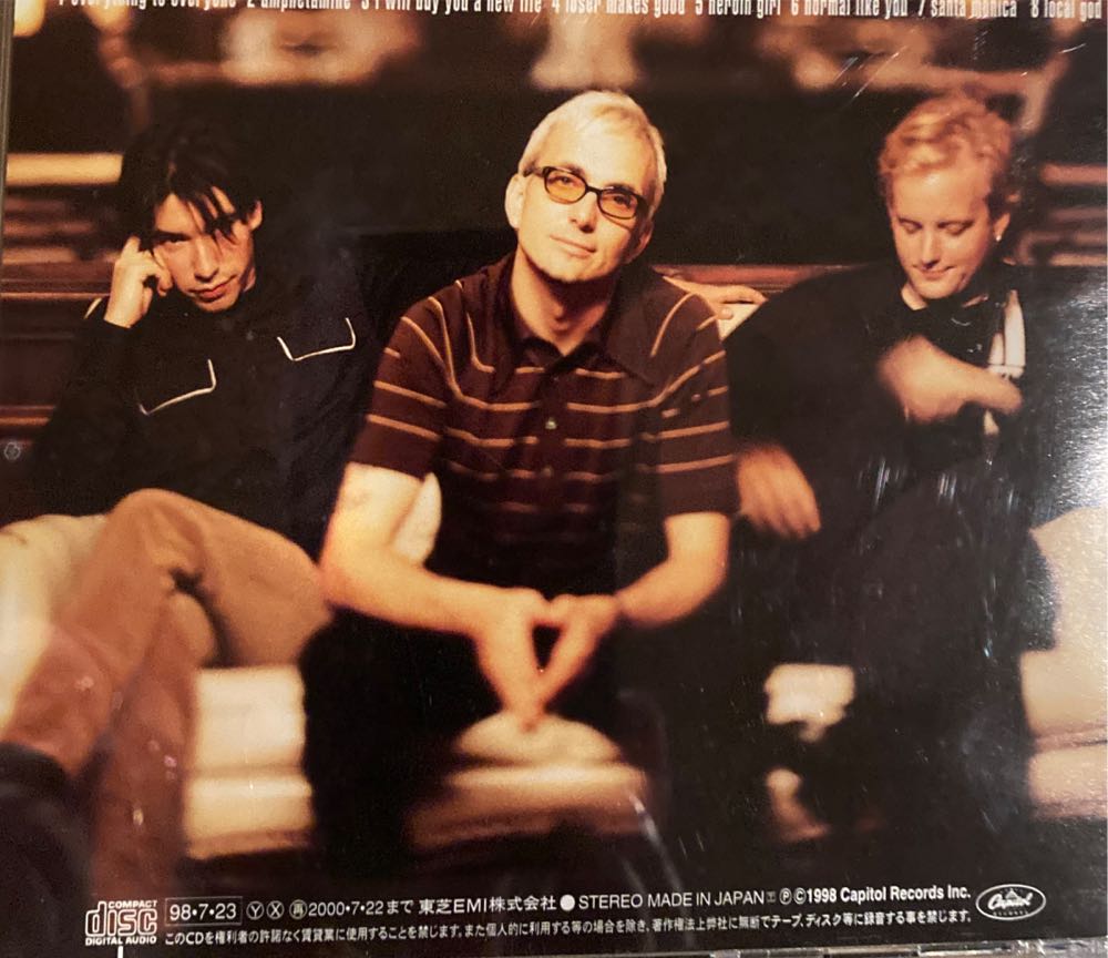 In A Different Light - Everclear (CD) music collectible [Barcode 795041774729] - Main Image 2