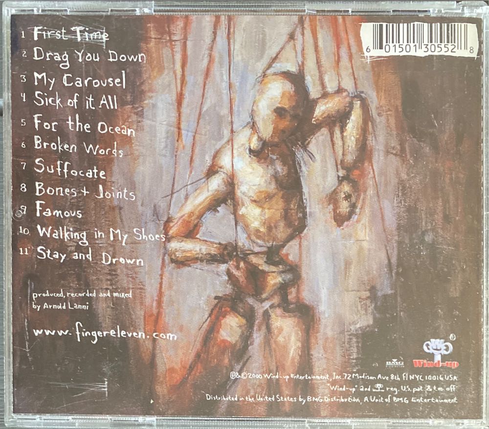 Greyest Of Blue Skies, The - Finger Eleven (CD) music collectible [Barcode 601501305528] - Main Image 2