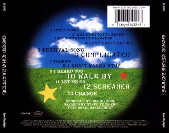 Good Charlotte - Good Charlotte (CD) music collectible [Barcode 5099751097426] - Main Image 2