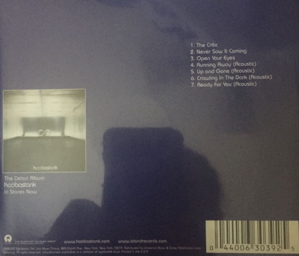 Hoobastank - Hoobastank (CD) music collectible - Main Image 2