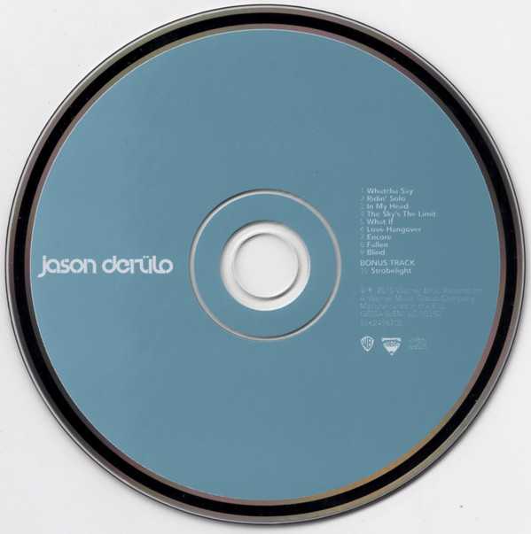 Jason Derülo - Jason Derulo (CD) music collectible [Barcode 093624967026] - Main Image 3