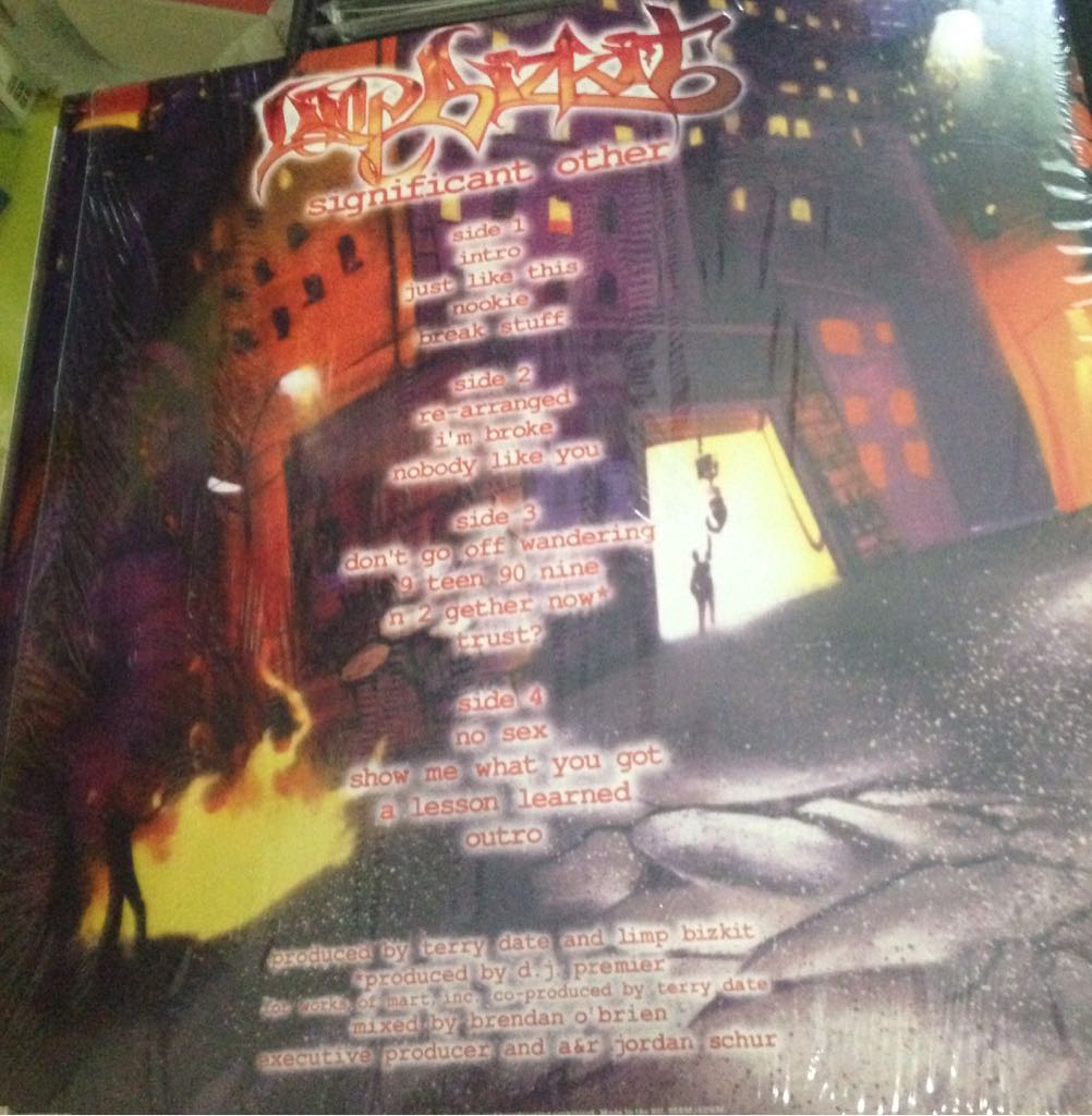 Significant Other - Limp Bizkit music collectible [Barcode 600753385470] - Main Image 2