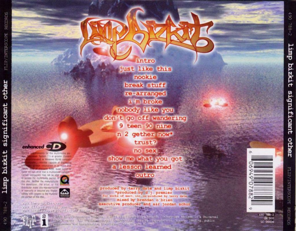 Significant Other - Limp Bizkit (CD - 0) music collectible [Barcode 606949078829] - Main Image 2