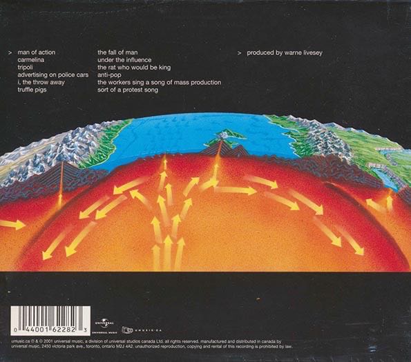 Audio Of Being, The - Matthew Good Band (CD - 63:28) music collectible [Barcode 044001618420] - Main Image 2