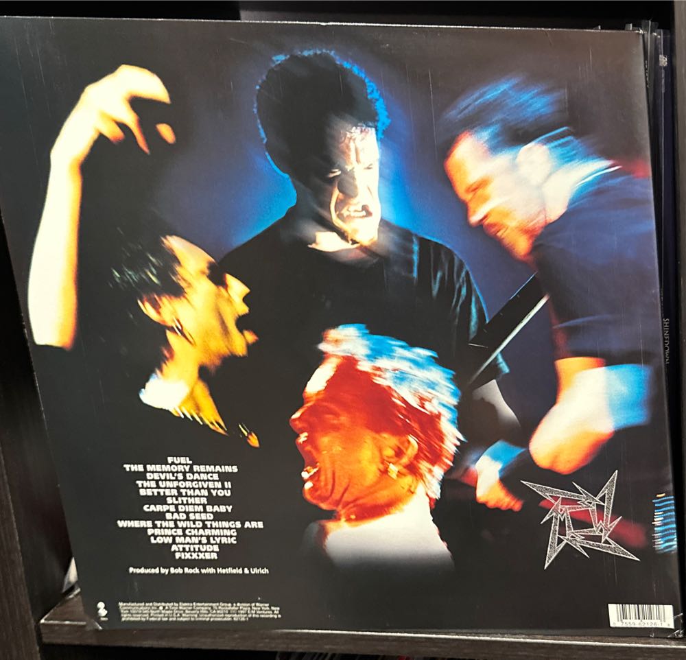Reload - Metallica (12” - 7602) music collectible [Barcode 075596212618] - Main Image 2