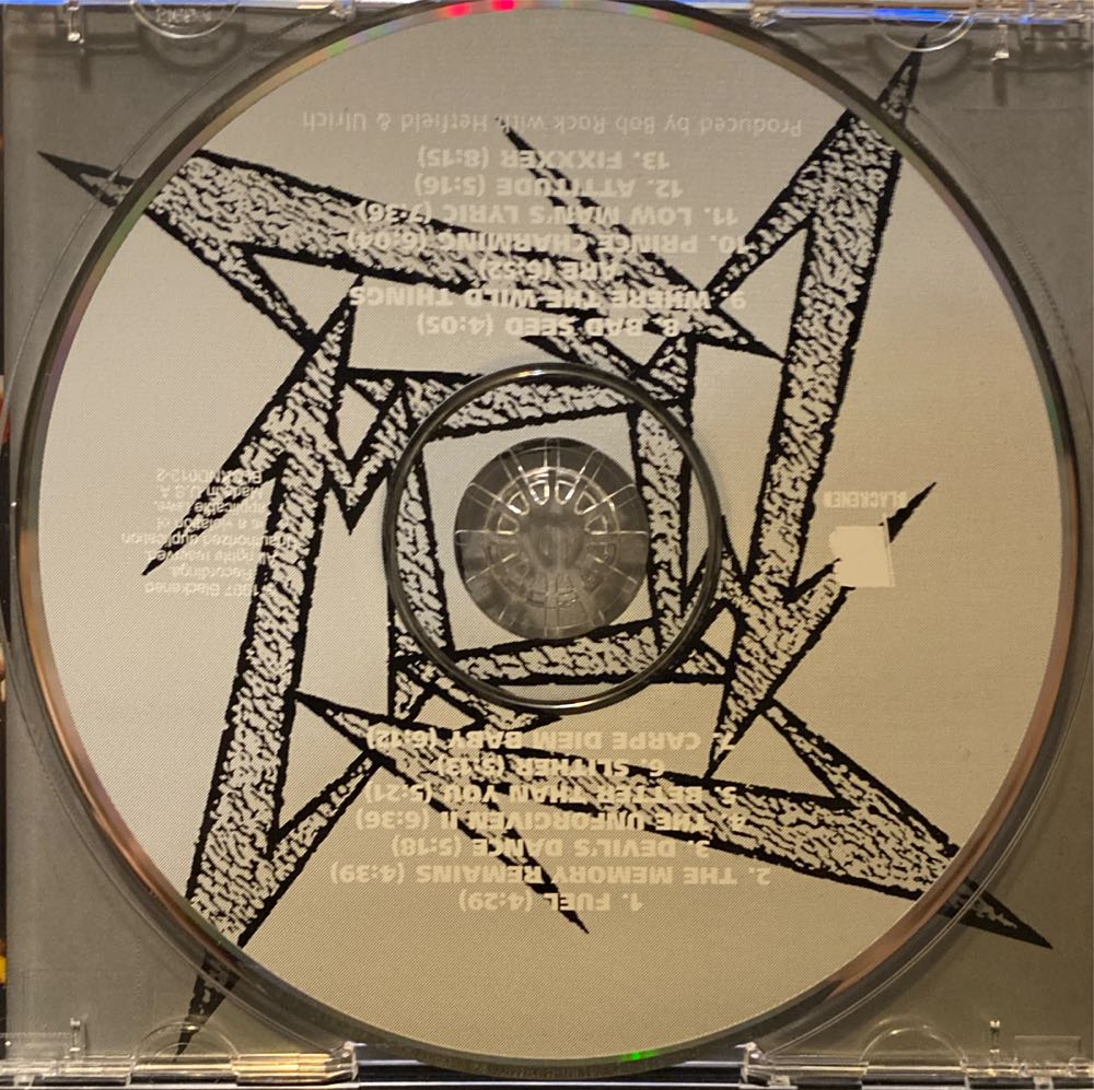Reload - Metallica (CD - 76) music collectible [Barcode 856115004545] - Main Image 3
