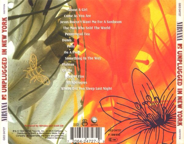 MTV Unplugged In New York - Nirvana (CD - 54) music collectible - Main Image 2