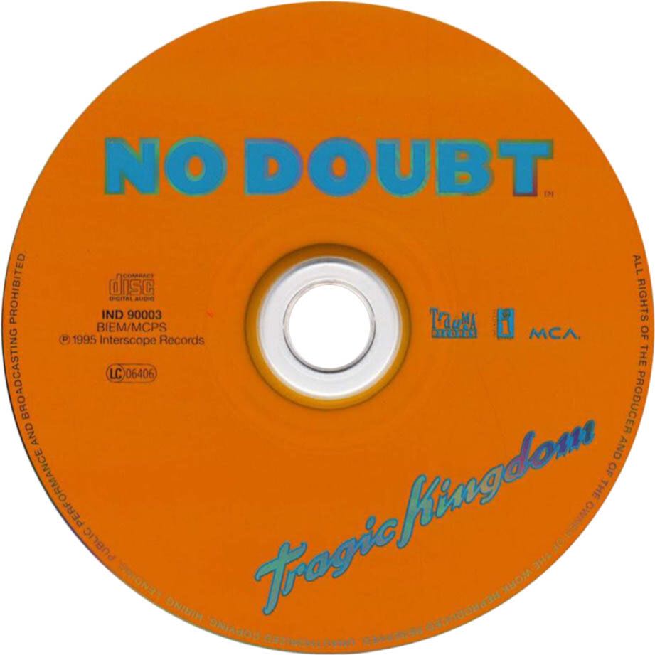 Tragic Kingdom - No Doubt (CD - 5938) music collectible [Barcode 606949000325] - Main Image 4