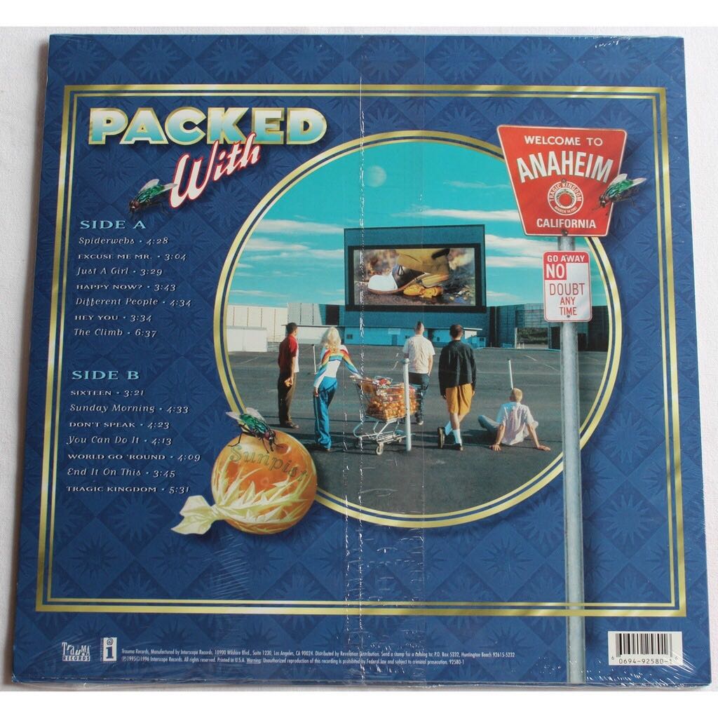 Tragic Kingdom - No Doubt (12”) music collectible [Barcode 606949258016] - Main Image 2