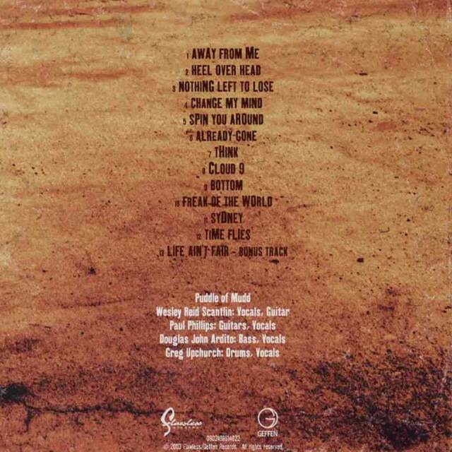 Life On Display - Puddle Of Mudd (CD - 56) music collectible [Barcode 602498607572] - Main Image 2