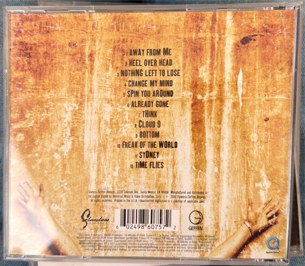 Life On Display - Puddle Of Mudd (CD - 56) music collectible [Barcode 602498607572] - Main Image 3