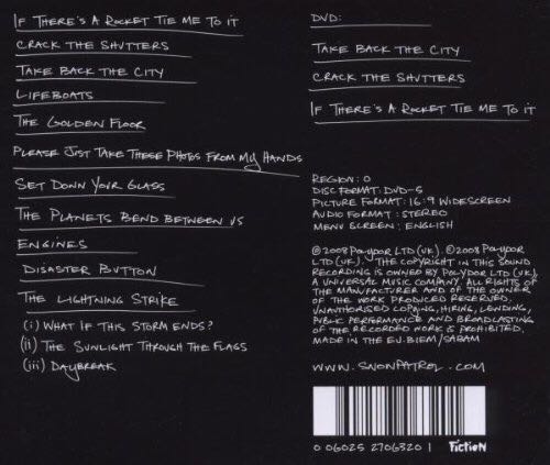 A Hundred Million Suns - Snow Patrol (CD - 58) music collectible [Barcode 602517852631] - Main Image 2