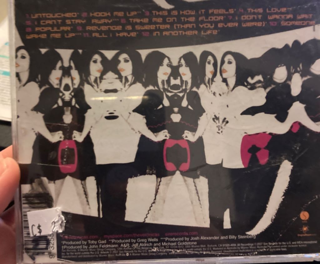 Hook Me Up - The Veronicas (12”) music collectible [Barcode 093624991540] - Main Image 2