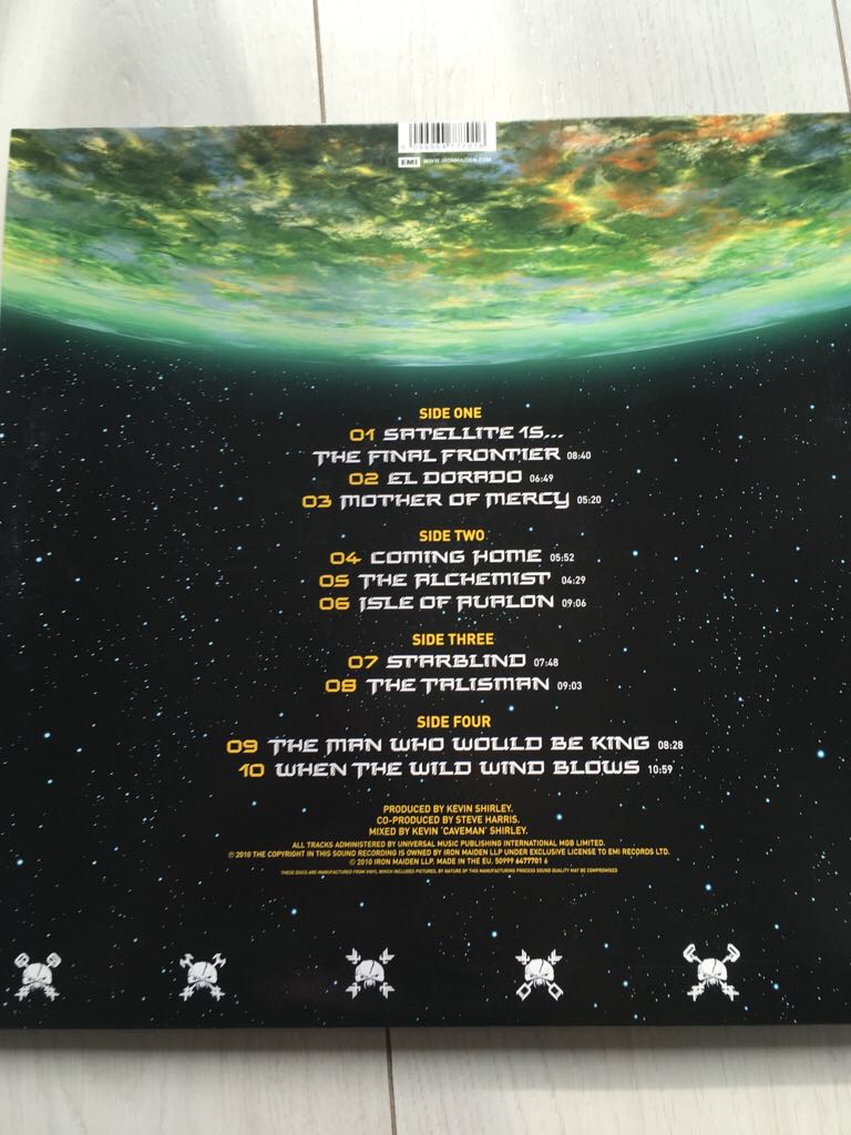 The Final Frontier (Picture Disc) - Iron Maiden (12”) music collectible [Barcode 5099964777016] - Main Image 2
