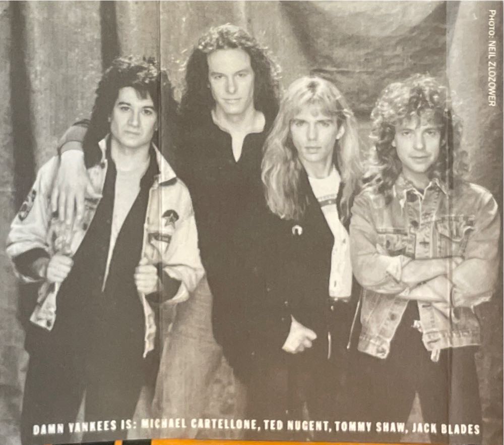 Damn Yankees - Damn Yankees (Cassette) music collectible [Barcode 075992615945] - Main Image 4