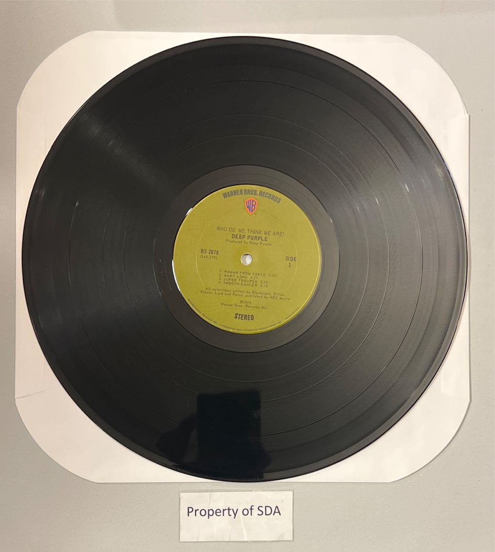 Who Do We Think We Are - Deep Purple (12” - 34:27) music collectible [Barcode 081227565220] - Main Image 3