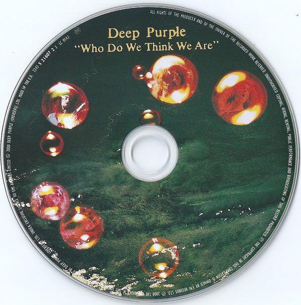 Who Do We Think We Are - Deep Purple (CD - 72) music collectible [Barcode 724352160723] - Main Image 4