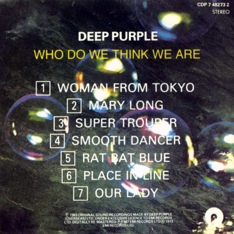 Who Do We Think We Are - Deep Purple (MP3) music collectible - Main Image 2