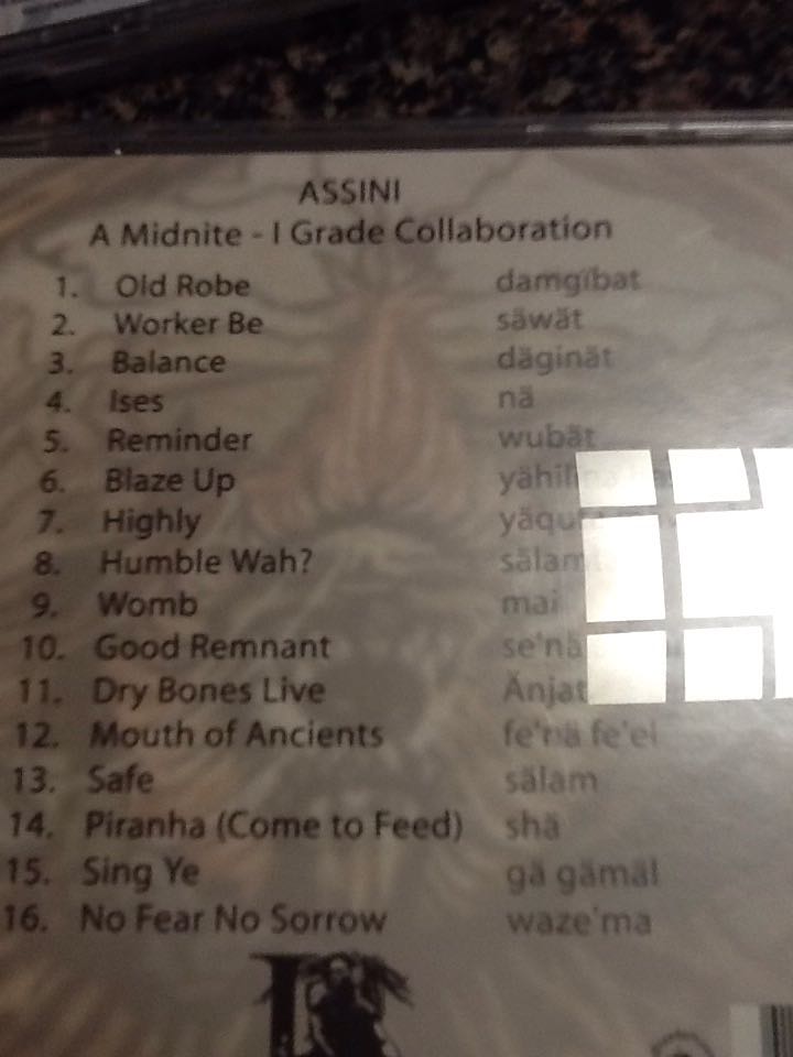 Assini - A Midnite-I Grade Collabration (CD) music collectible [Barcode 786851961829] - Main Image 2