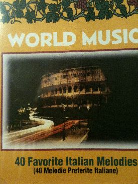 40 Favorite Italian Melodies - Italiano (CD) music collectible [Barcode 123723708128] - Main Image 1