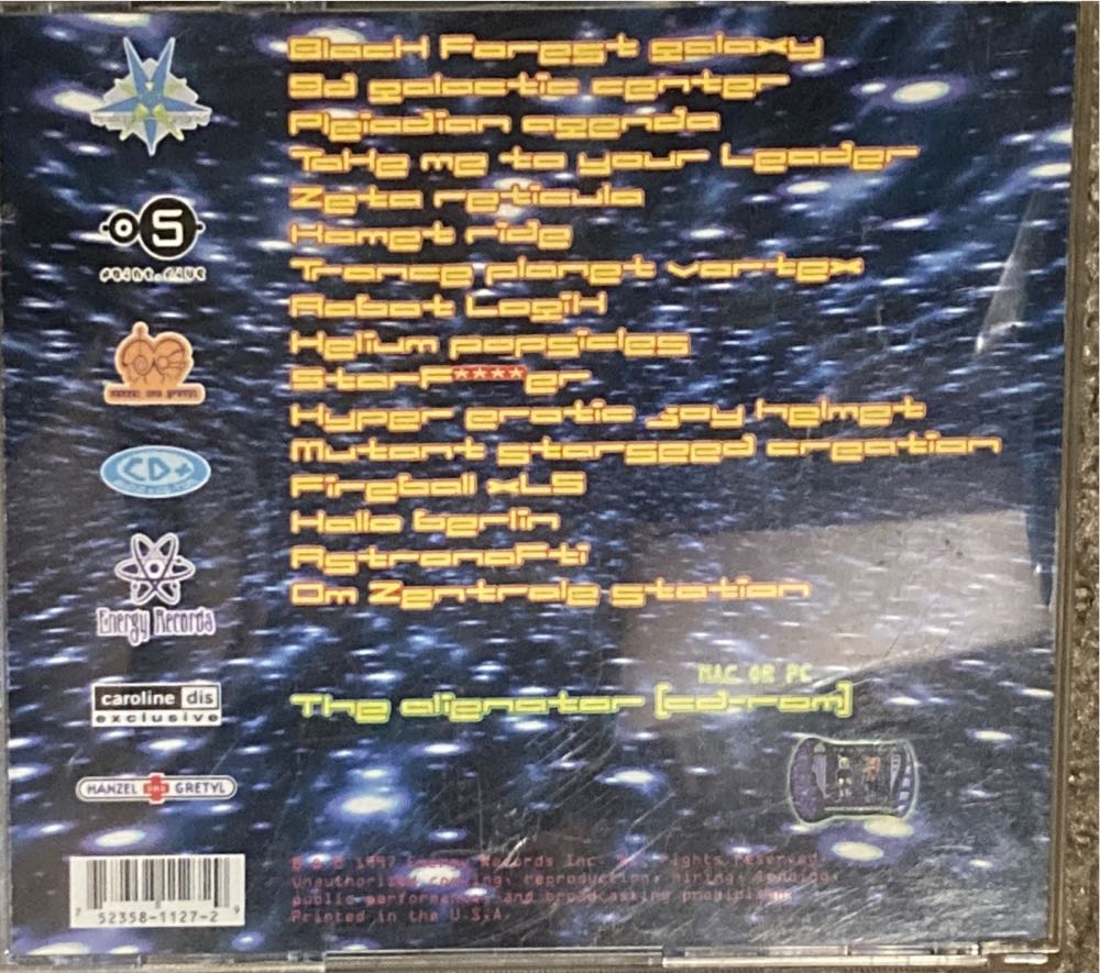 Transmissions From Uranus - Hanzel Und Gretyl (CD) music collectible [Barcode 752358112729] - Main Image 2