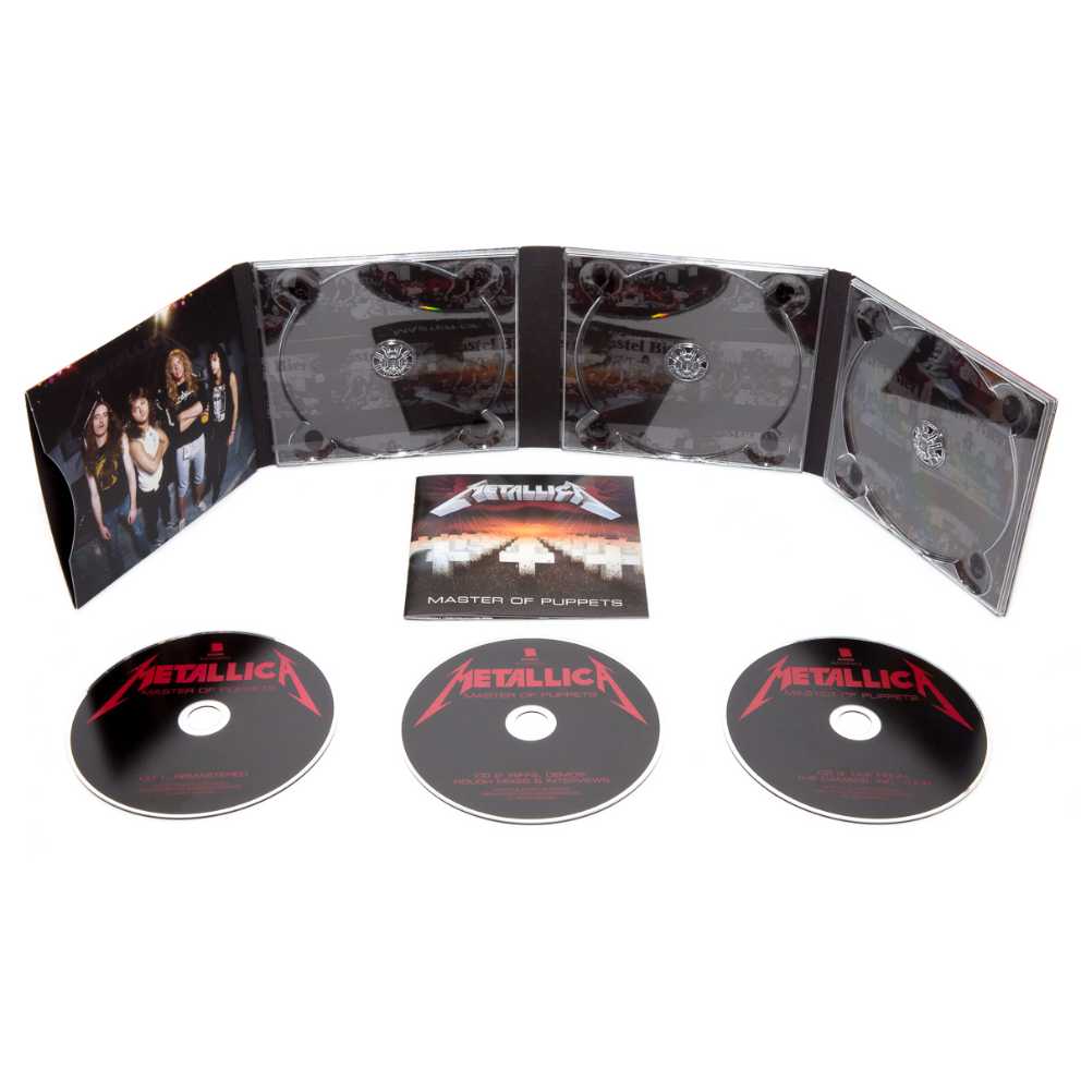 Master Of Puppets 3cd Expanded Edition - Metallica (CD) music collectible [Barcode 602557932447] - Main Image 3