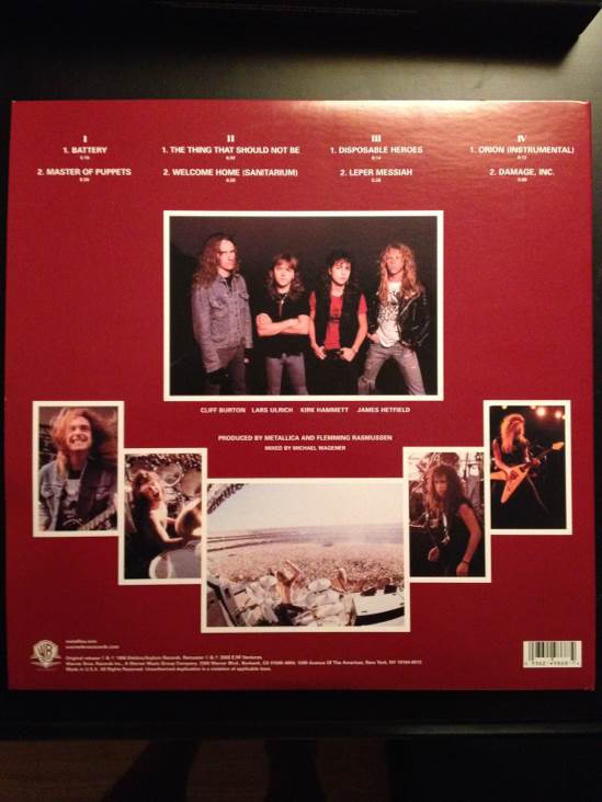 Master Of Puppets - 123 - Metallica (CD - 54) music collectible - Main Image 2