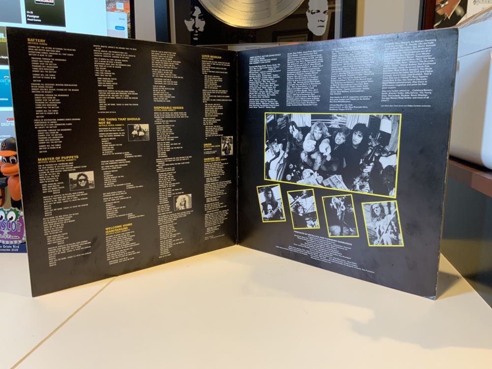 Master Of Puppets - MFN Gatefold with Poster - Metallica (12”) music collectible - Main Image 3