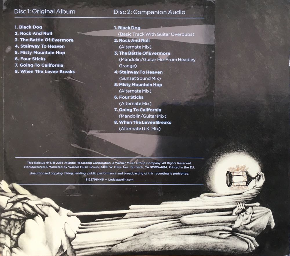 Led Zeppelin 4 - Led Zeppelin (CD - 83) music collectible [Barcode 081227964467] - Main Image 3