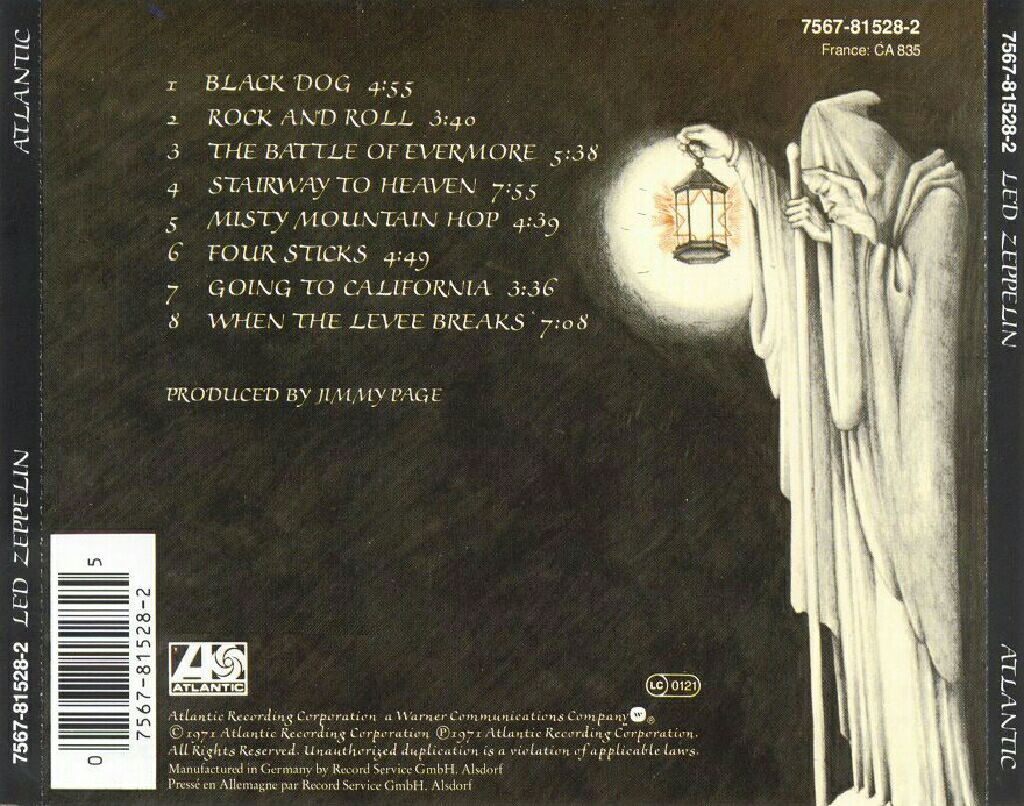 Led Zeppelin IV - Led Zepellin (12”) music collectible - Main Image 2