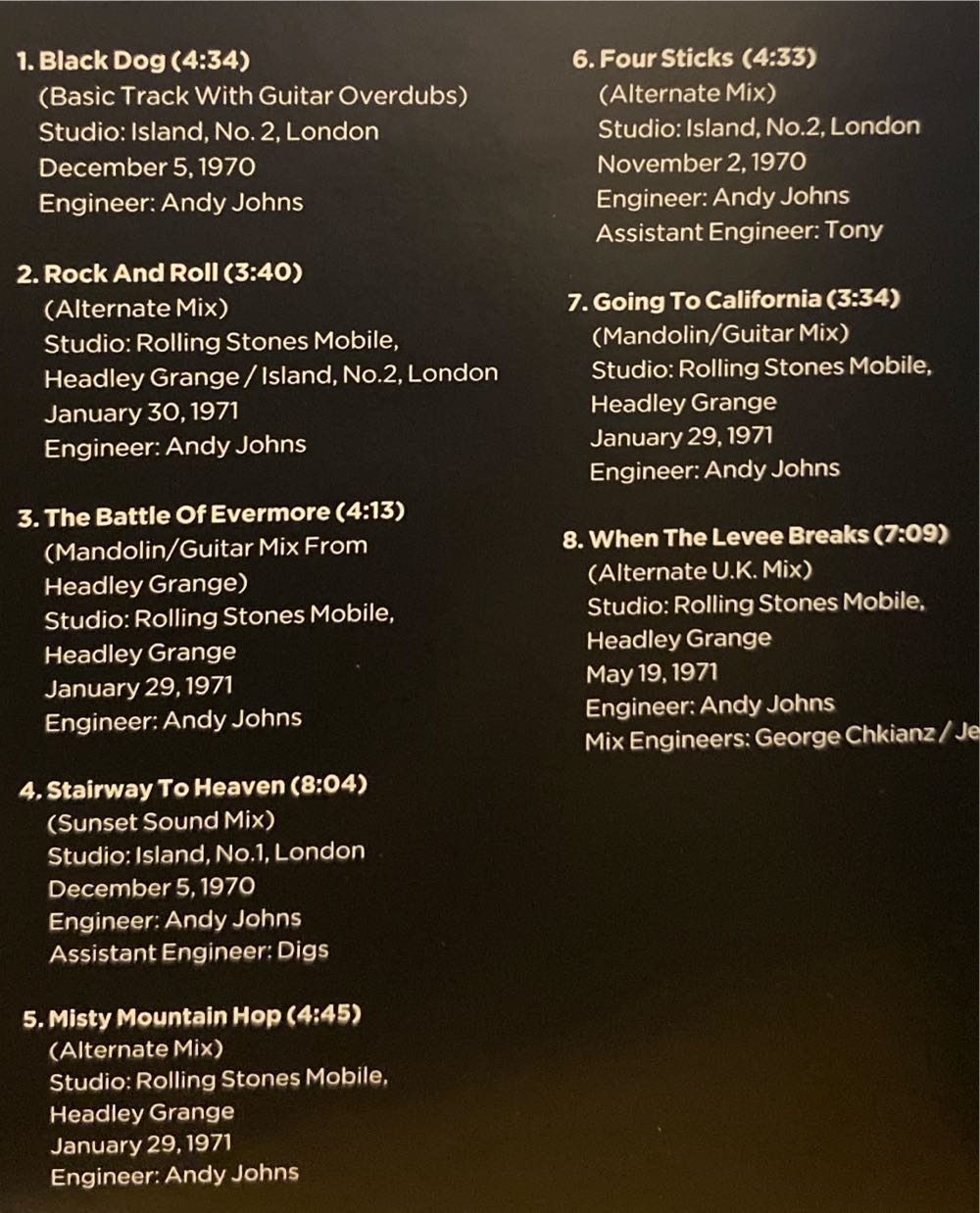 Led Zeppelin IV - Led Zeppelin (12”) music collectible - Main Image 3