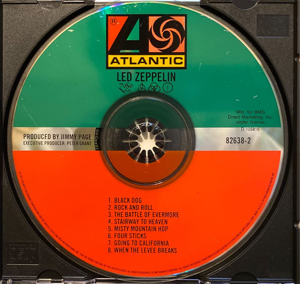 Led Zeppelin IV - Led Zeppelin (CD - 43) music collectible - Main Image 3