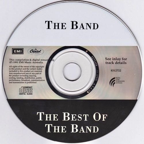 The Best of The Band - The Band (CD) music collectible [Barcode 724383127221] - Main Image 3
