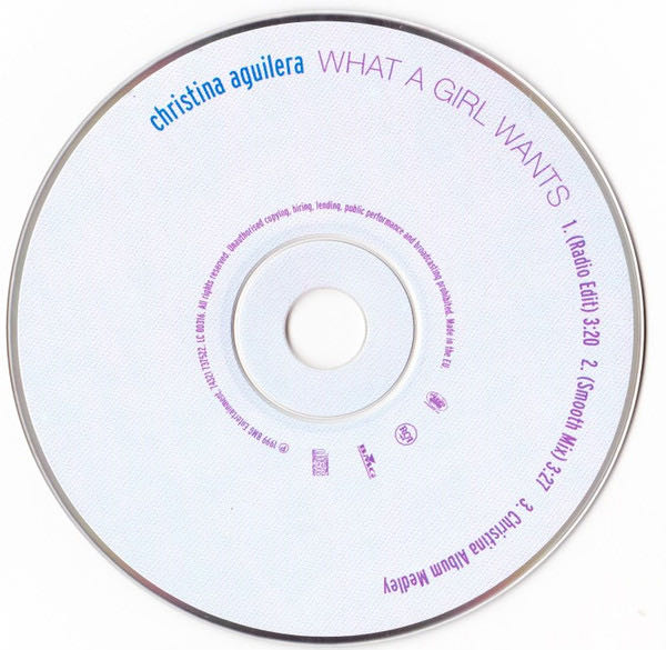 What A Girl Wants - Aguilera, Christina (CD) music collectible [Barcode 743217375225] - Main Image 3