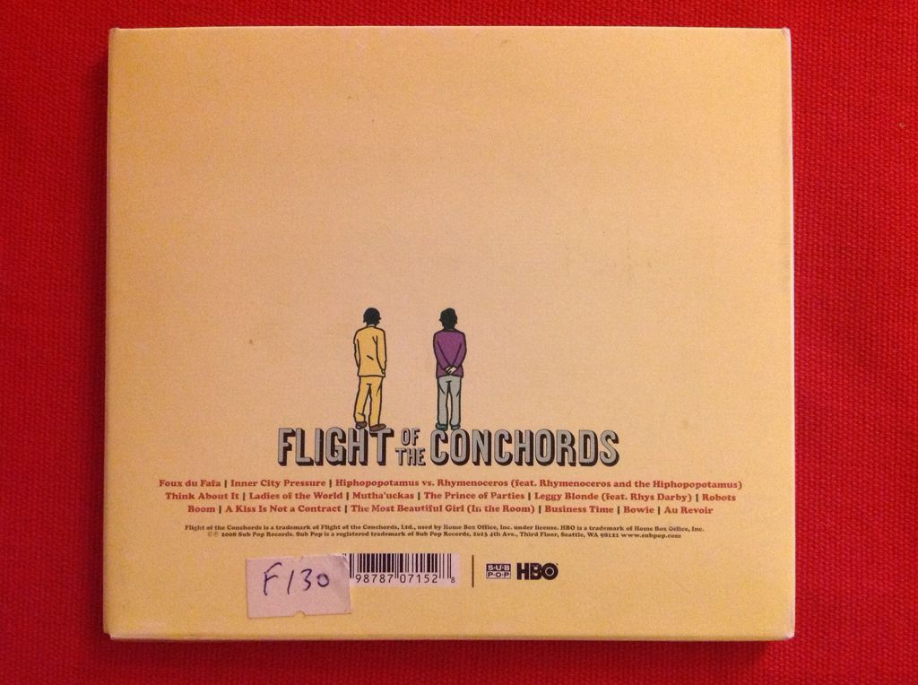 Flight Of The Conchords - Flight of the Conchords (CD-R - 42) music collectible [Barcode 098787071528] - Main Image 2