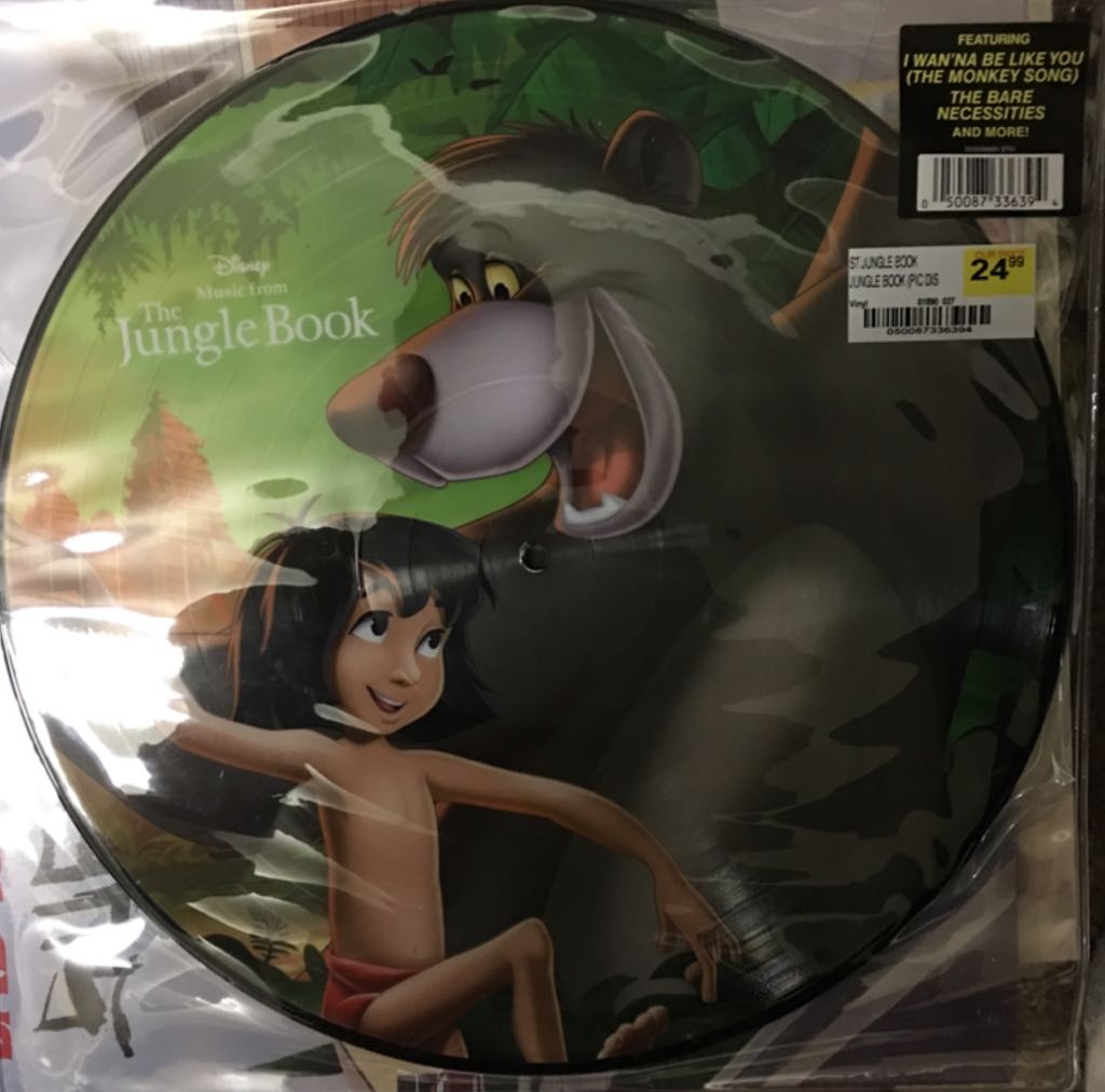 The Jungle Book - Various Artists (12”) music collectible [Barcode 050087336394] - Main Image 2