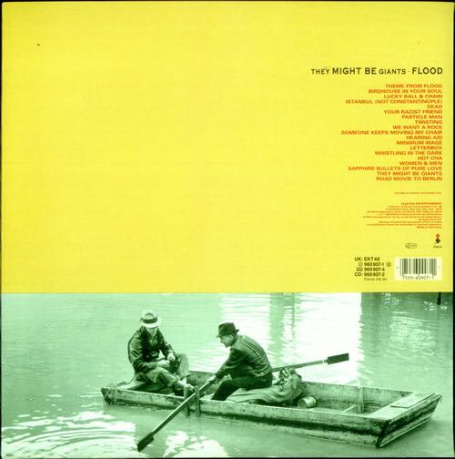 Flood - They Might Be Giants (12” - 44) music collectible [Barcode 075596090728] - Main Image 2