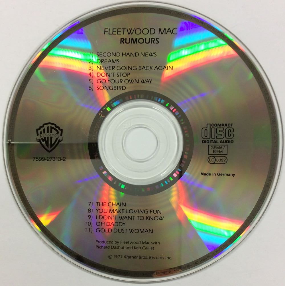 Rumours - Fleetwood Mac (12” - 39) music collectible - Main Image 4