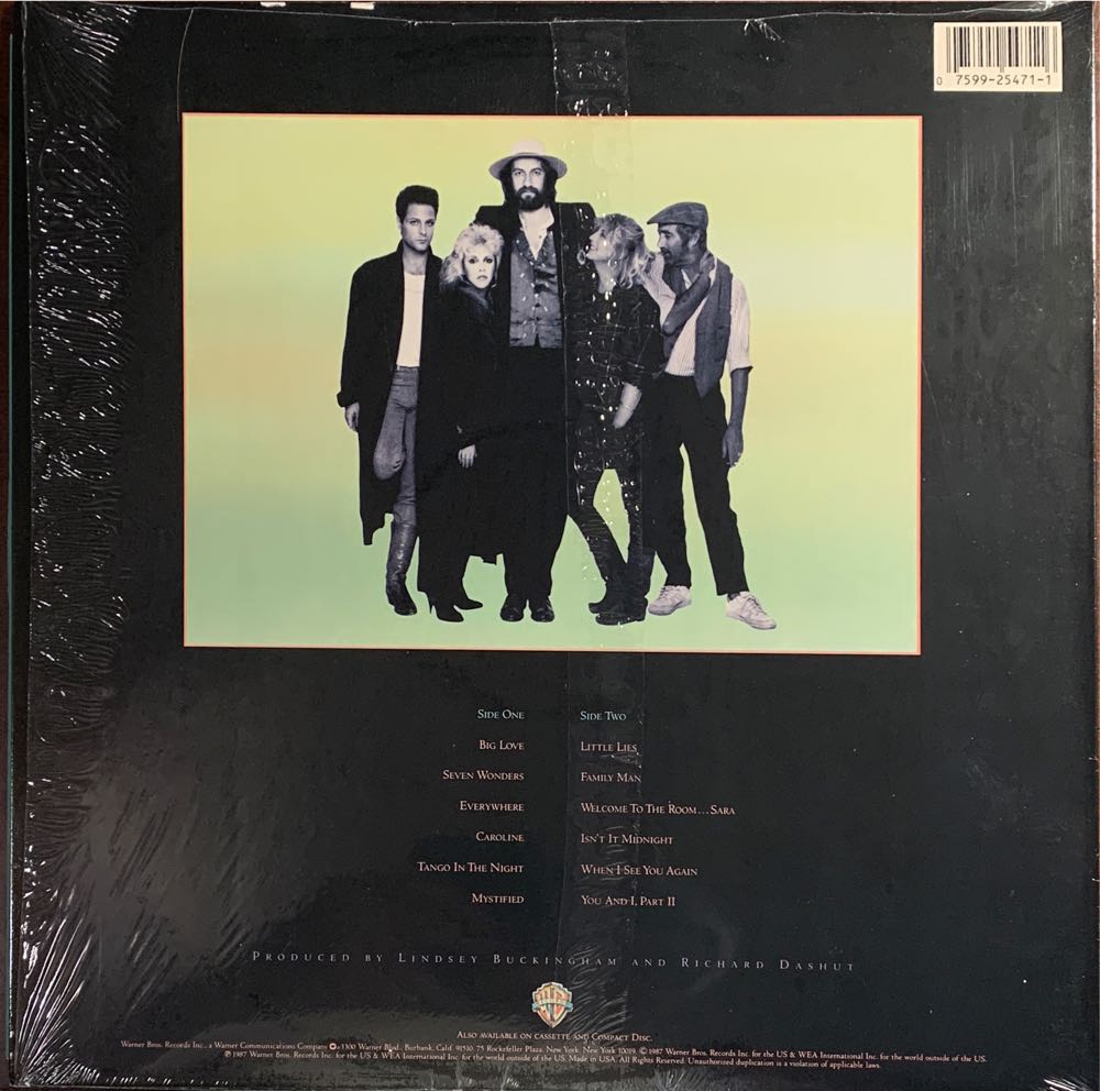 Tango In The Night - Fleetwood Mac (CD - 44) music collectible [Barcode 081227935610] - Main Image 4