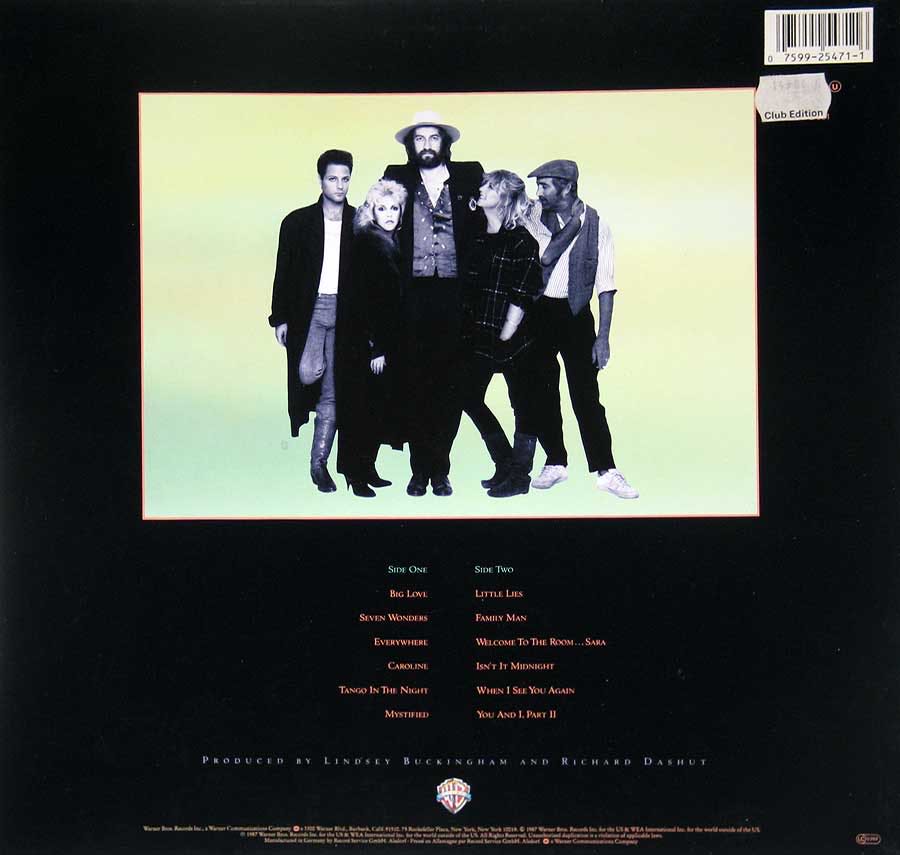 Tango In The Night - Fleetwood Mac (12”) music collectible - Main Image 4