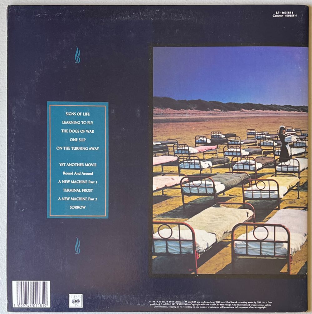 A Momentary Lapse Of Reason - Pink Floyd (12”) music collectible [Barcode 0612134059902] - Main Image 2