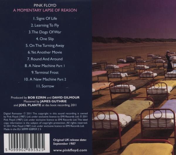 A Momentary Lapse Of Reason - Pink Floyd music collectible - Main Image 2