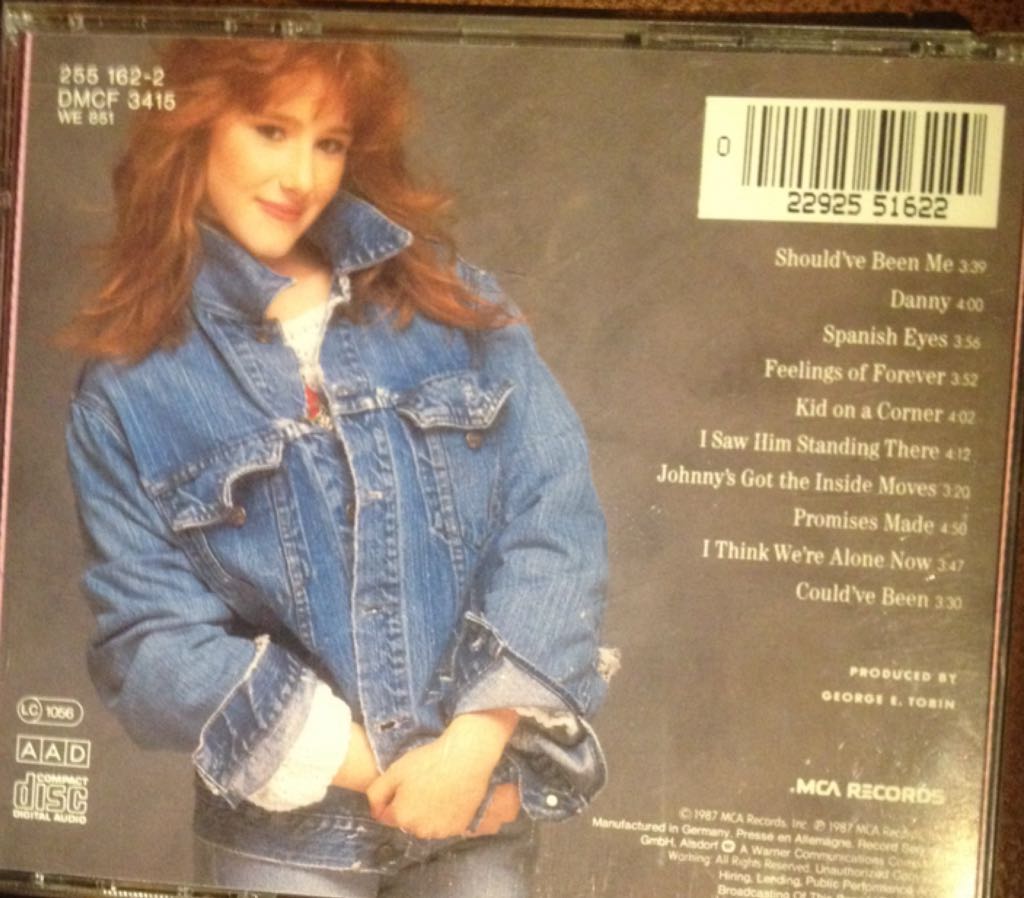 Tiffany - Tiffany (CD - 40) music collectible [Barcode 022925516220] - Main Image 2