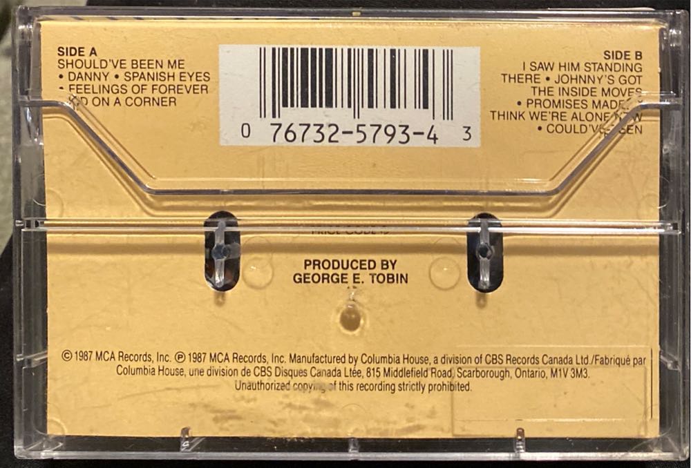 Tiffany - Tiffany (Cassette) music collectible [Barcode 076732579343] - Main Image 2