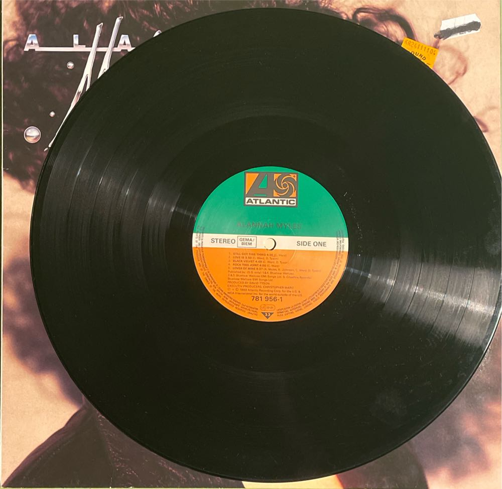 Alannah Myles - Alannah Myles (12” - 39) music collectible [Barcode 075678195617] - Main Image 3