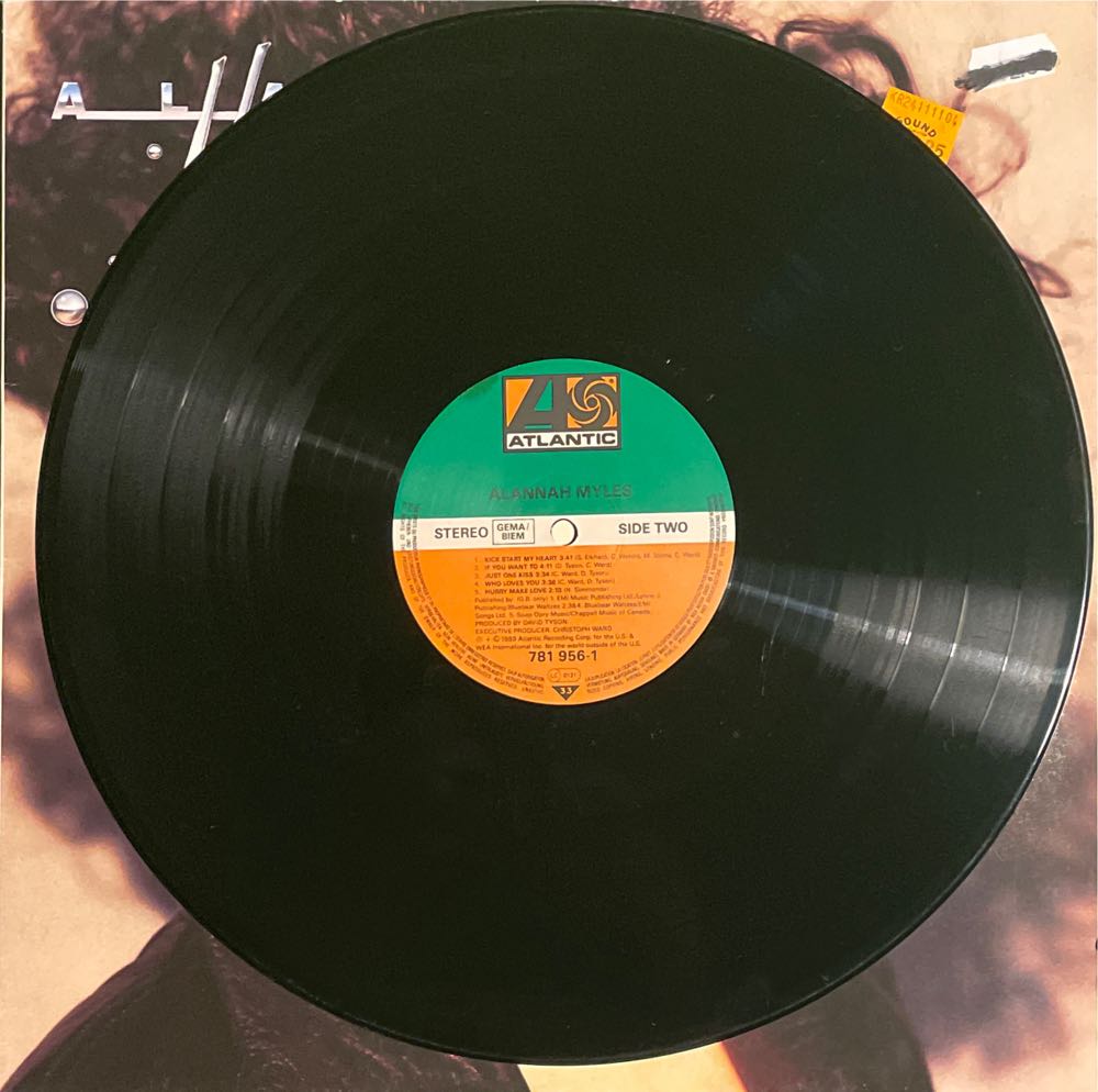 Alannah Myles - Alannah Myles (12” - 39) music collectible [Barcode 075678195617] - Main Image 4