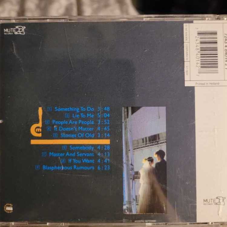 Some Great Reward - Depeche Mode (CD - 40) music collectible [Barcode 0094637006313] - Main Image 3